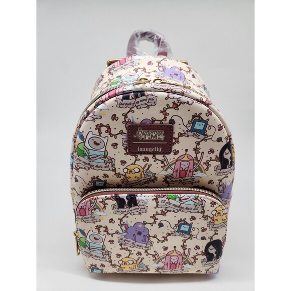 Loungefly Adventure Time Banner Mini Backpack Finn Jake BMO Marceline Bubblegum main image 8
